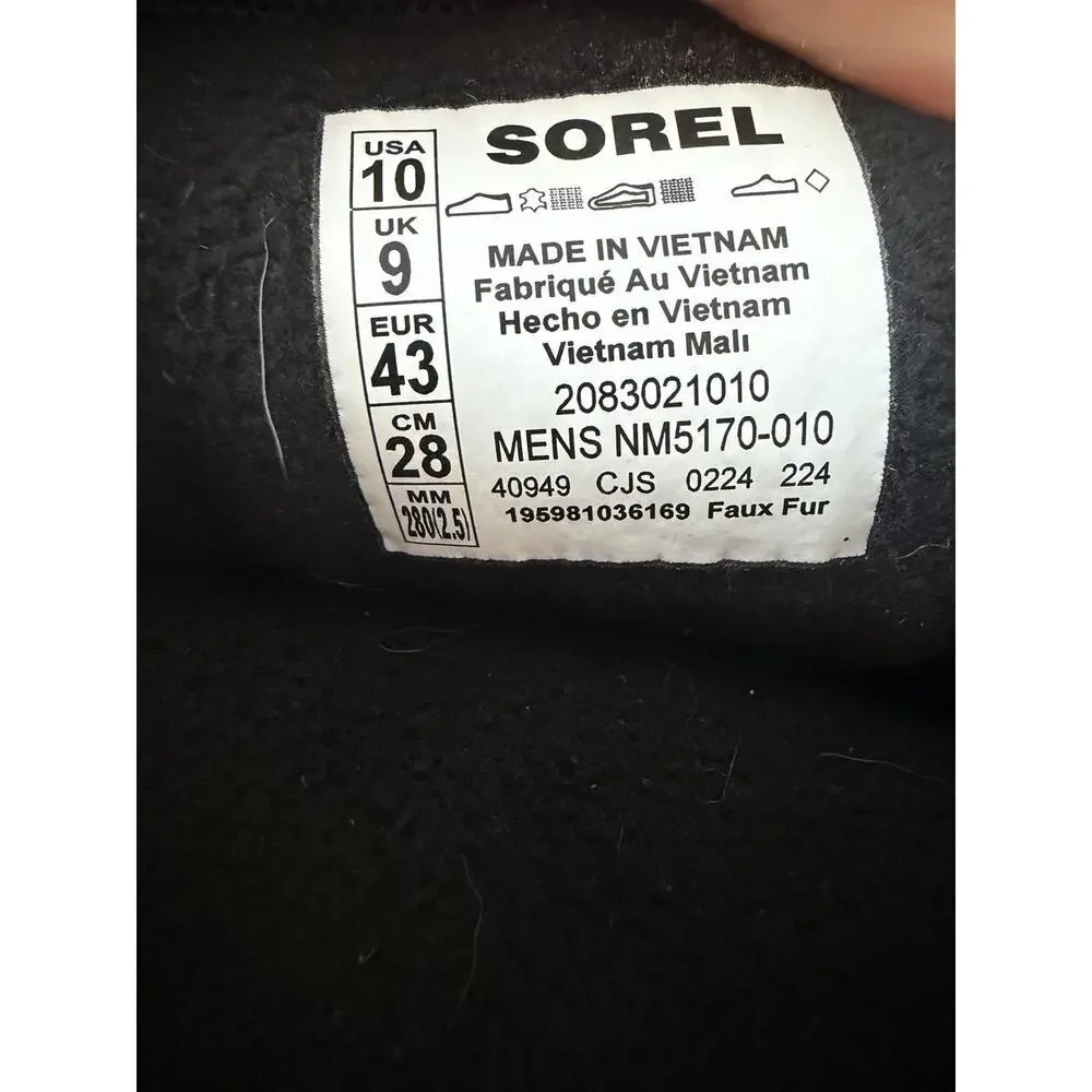 Sorel Men's Scout 87 XT Waterproof Insulated Boots Snow Boots Sz 10 NWT $190